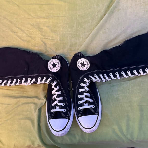 Converse - Black XXHi (Knee High) High Tops - Picture 2 of 3